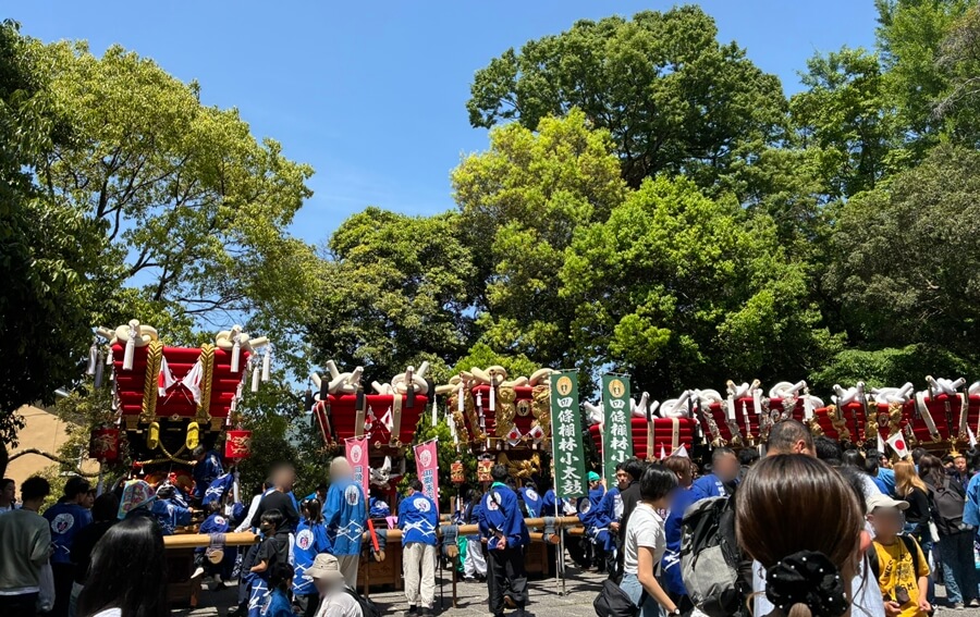 枚岡神社のお祭り
