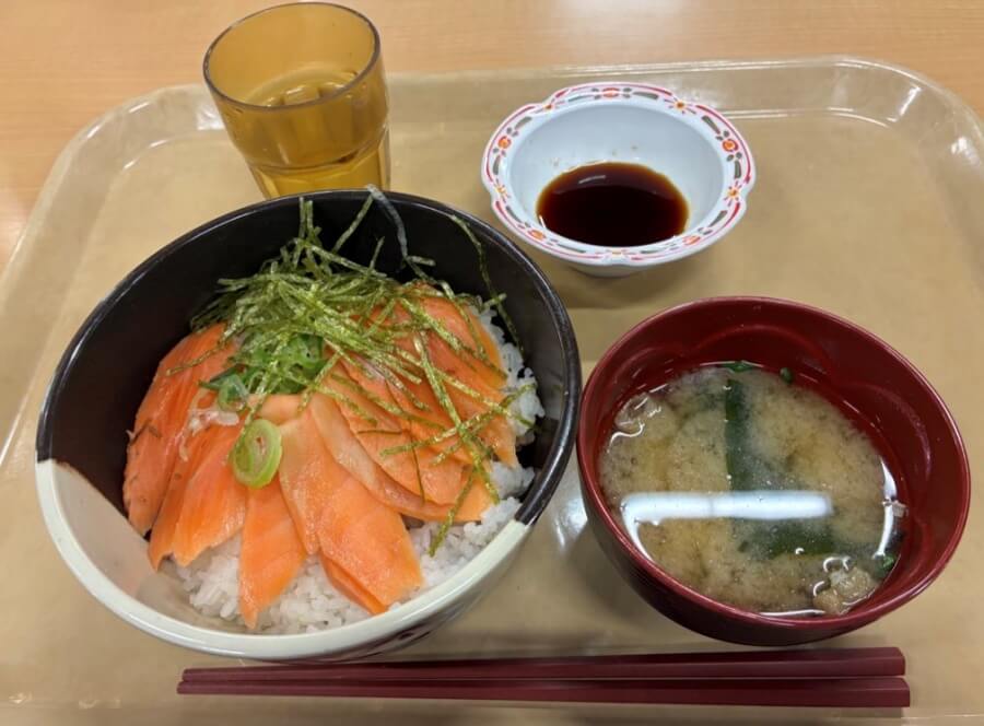 関大サーモン丼