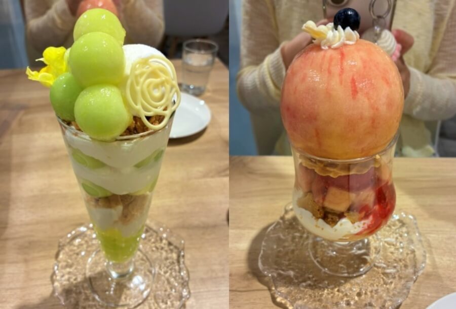 cafe__ichicaのパフェ