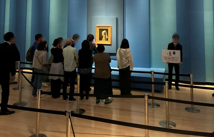 『真珠の首飾りの少女』展示室